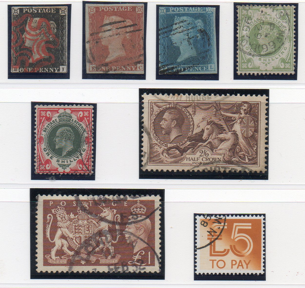 (Ref: T500) FREE GENUINE 1840 1d BLACK CAT £375 WITH EVERY GREAT BRITAIN BOX-FILE  (Ref: T500) FREE GENUINE 1840 1d BLACK CAT £375 WITH EVERY GREAT BRITAIN BOX-FILE